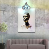 滴下金ゴールド キャンバスプリント