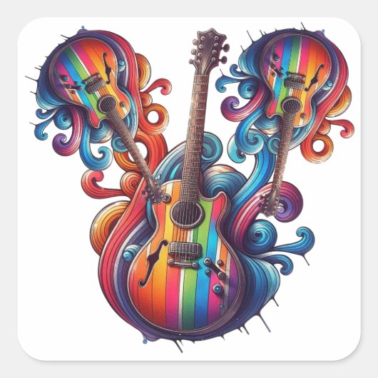 滴下音 スクエアシール (正面)