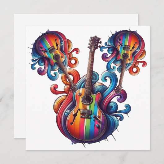 滴下音 招待状 (正面/裏面)