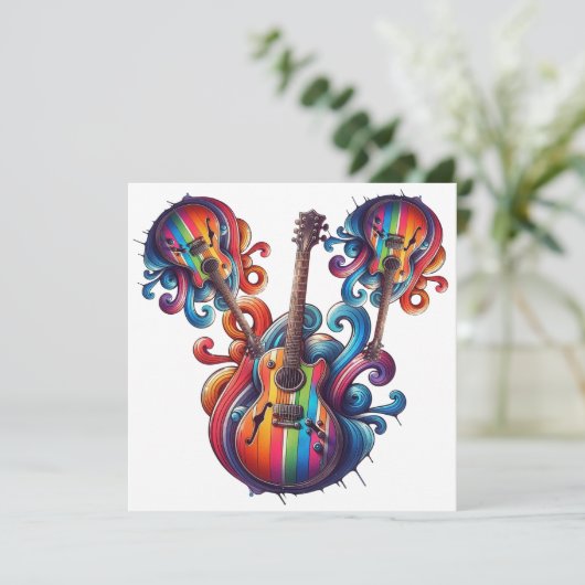 滴下音 招待状 (スタンド正面)