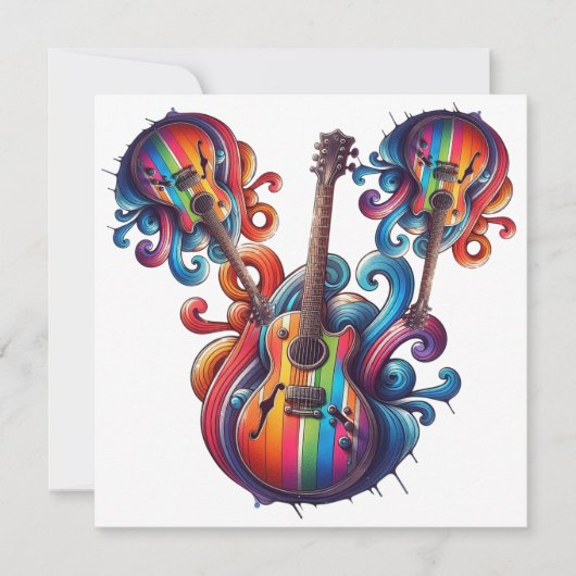 滴下音 招待状 (正面)