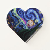 滴下顔銀河系ノート ノートブック (裏面)