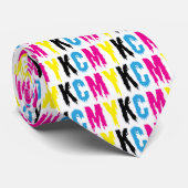 滴下CMYK ネクタイ (ロール)