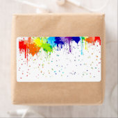 滴絵を描落する出荷ラベル ラベル (インサイチュ)