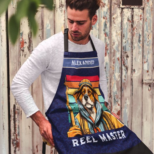 漁カスタム業クール員パパ向け犬 エプロン