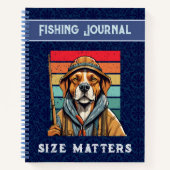 漁カスタム業クール員パパ向け犬 ノートブック (正面)