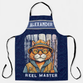 漁カスタム業クール員パパ向け エプロン (正面)