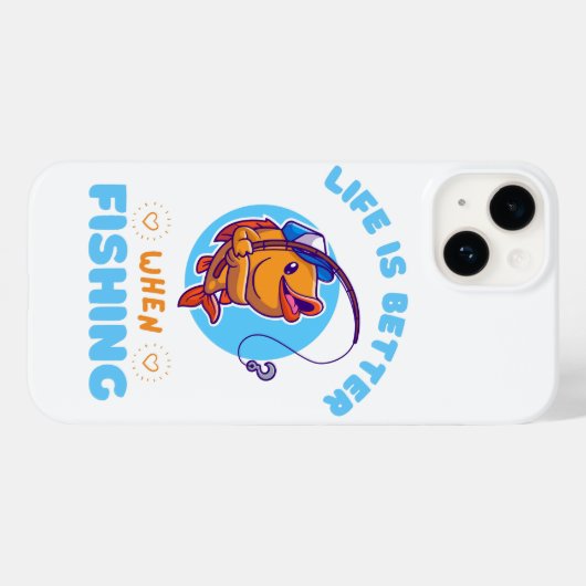 漁カスタム業用の電話ケース Case-Mate iPhoneケース (裏面 (横))