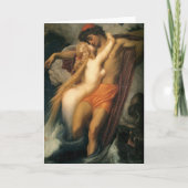 漁師およびサイレン カード (正面)