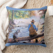 漁師が線装飾用クッション クッション (ブランケット)
