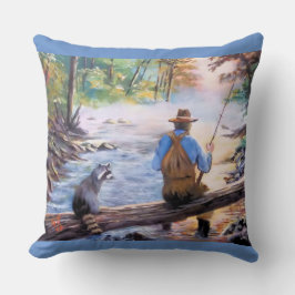 漁師が線装飾用クッション クッション