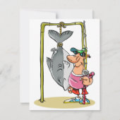 漁師と漁獲招待状 招待状 (正面)