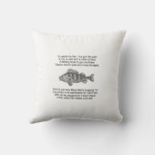 漁師のための詩 クッション (裏面)