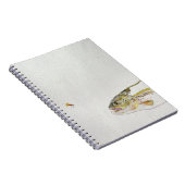 漁師のはえを追跡しているマス ノートブック (右側)