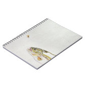 漁師のはえを追跡しているマス ノートブック (左側)