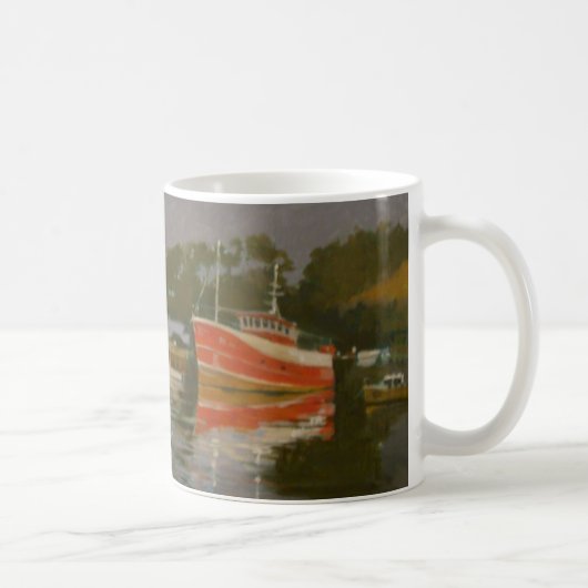 漁師のクウェイSalcombe 2 コーヒーマグカップ (右)