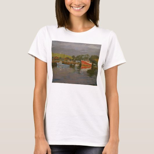 漁師のクウェイSalcombe 2 Tシャツ (正面)