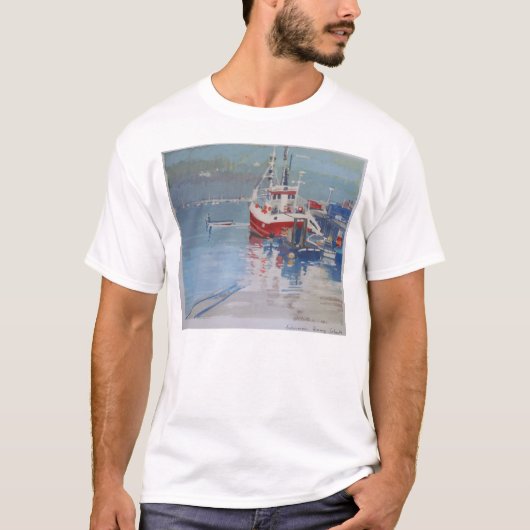 漁師のクウェイSalcombe Tシャツ (正面)