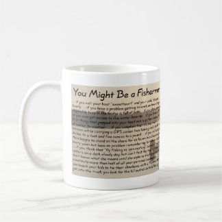 漁師のマグであるかもしれません コーヒーマグカップ