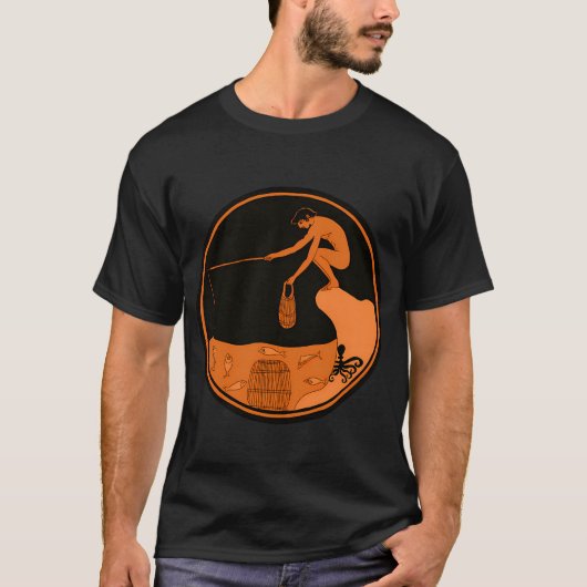 漁師の仕事 Tシャツ (正面)
