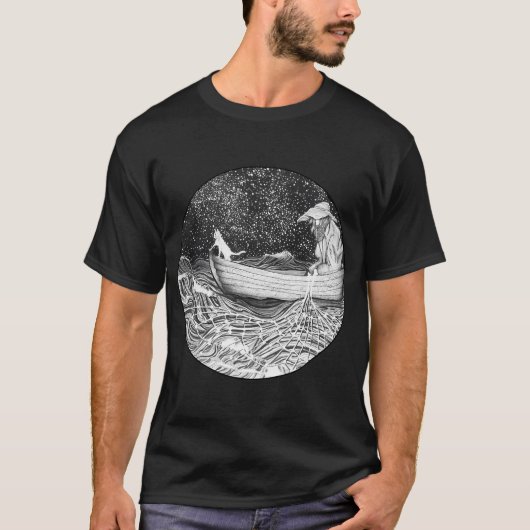 漁師の伴侶 Tシャツ (正面)