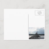 漁師の像 ポストカード (裏面)