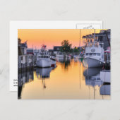 漁師の入り江、ノバスコシアの東方路。 ポストカード (正面/裏面)