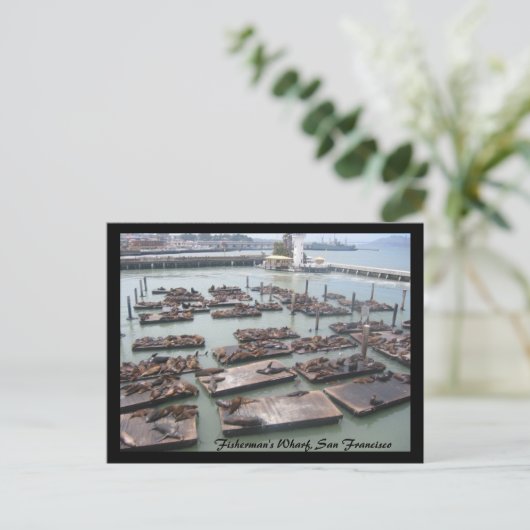 漁師の埠頭 ポストカード (スタンド正面)