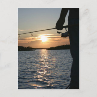 漁師の夕日 ポストカード