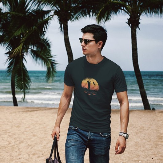 漁師の夕日 Tシャツ