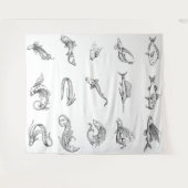 漁師の夢のタペストリー タペストリー (正面(横))