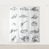 漁師の夢のタペストリー タペストリー (正面)