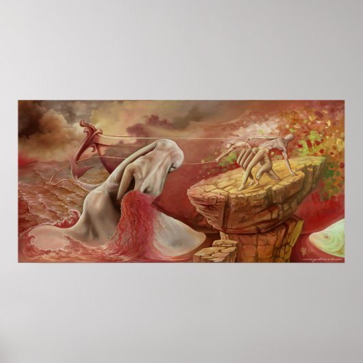 漁師の夢 ポスター (正面)