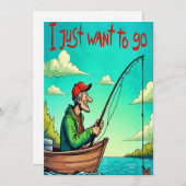 漁師の夢 招待状 (正面/裏面)