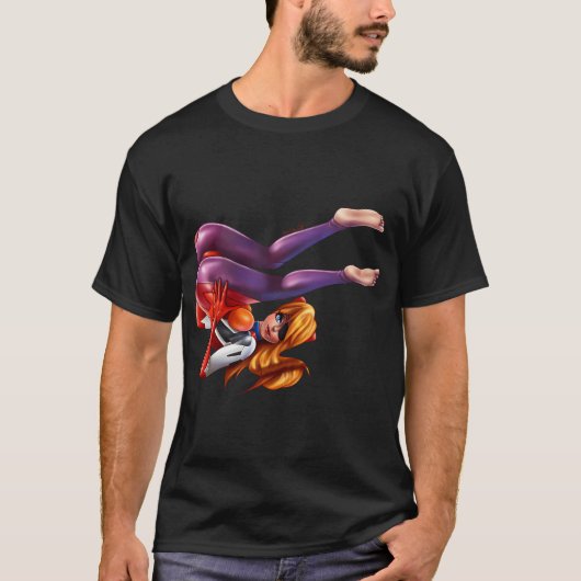 漁師の女性 Tシャツ (正面)