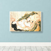 漁師の妻の夢 キャンバスプリント (インサイチュ (ウッドフロア))