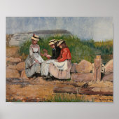 漁師の娘 | ウィンズローホーマー ポスター (正面)