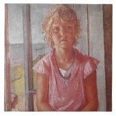 漁師の娘 タイル (正面)