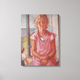 漁師の娘(Kuzma Petrov-Vodkin) キャンバスプリント