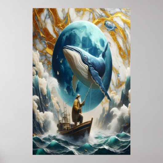 漁師の宇宙的な捕獲物 ポスター (正面)