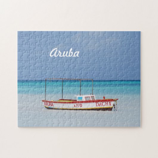 漁師の小屋のビーチ ジグソーパズル (横)