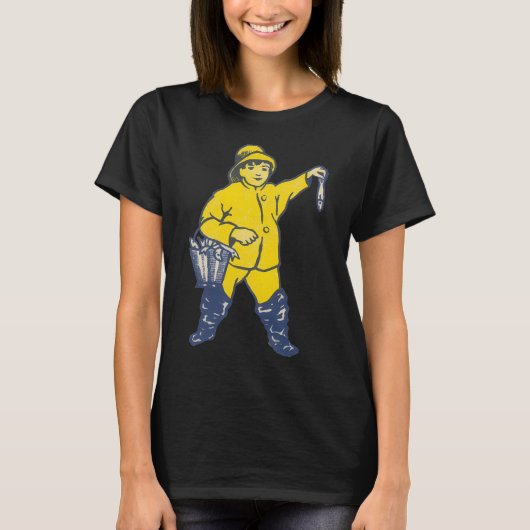 漁師の少年 Tシャツ (正面)