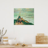 漁師の帰還を待つ ポスター (キッチン)