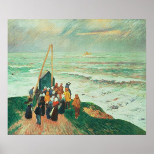 漁師の帰還を待つ ポスター (正面)