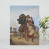 漁師の帰還（ルドルフ・ヨルダン） カード (スタンド正面)