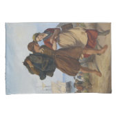 漁師の帰還（ルドルフ・ヨルダン） 枕カバー (正面右)