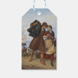 漁師の帰郷（ルドルフ・ヨルダン） ギフトタグ