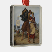 漁師の帰郷(ルドルフ・ヨルダン) メタルオーナメント (右)