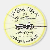 漁師の思い出を愛素晴らしして マグネット (正面)