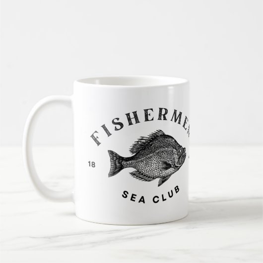 漁師の海クラブ コーヒーマグカップ (左)